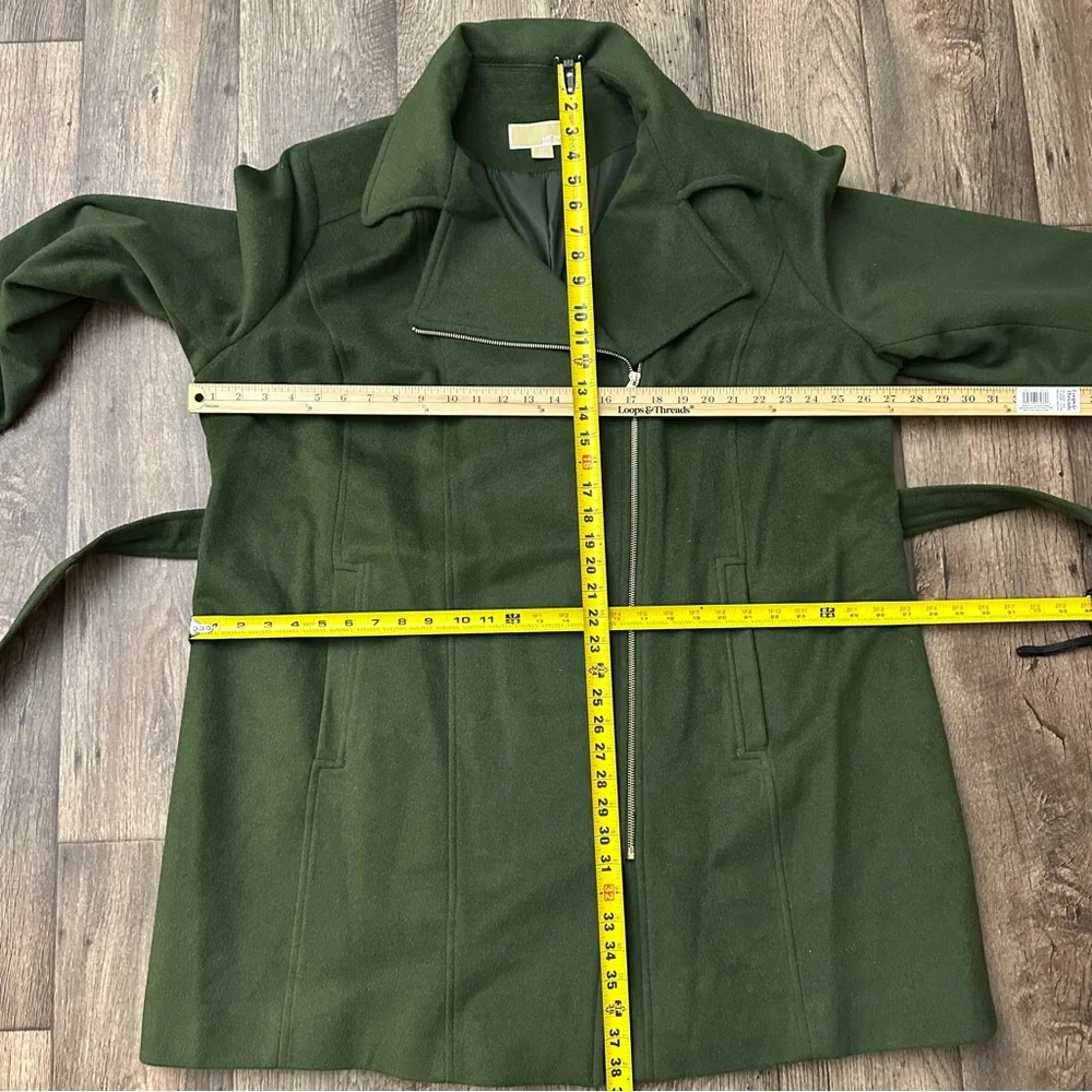 Michael Kors 60% Wool Blend Coat Women’s Size 2X Jade Green